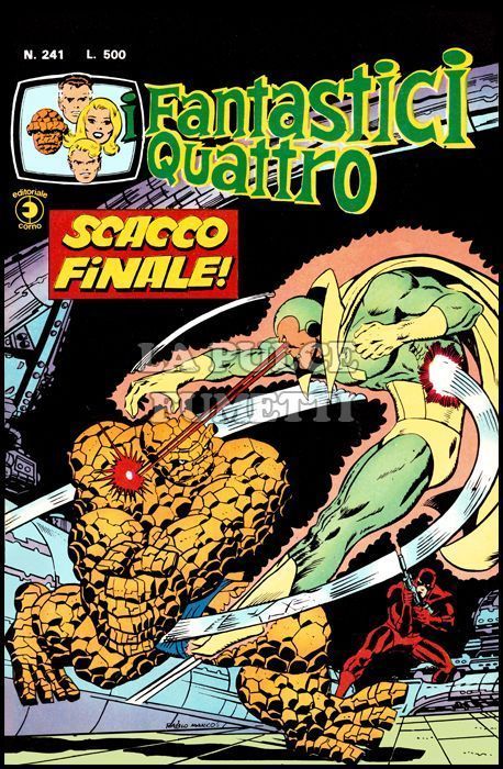 FANTASTICI QUATTRO #   241: SCACCO FINALE